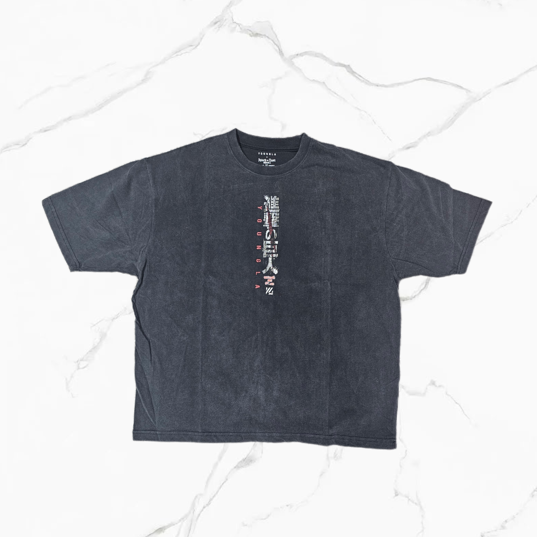 YoungLA 4191 - AOT© x YLA Classic Tees Attack Titan