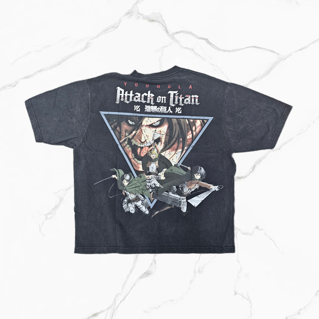 YoungLA 4191 - AOT© x YLA Classic Tees Attack Titan