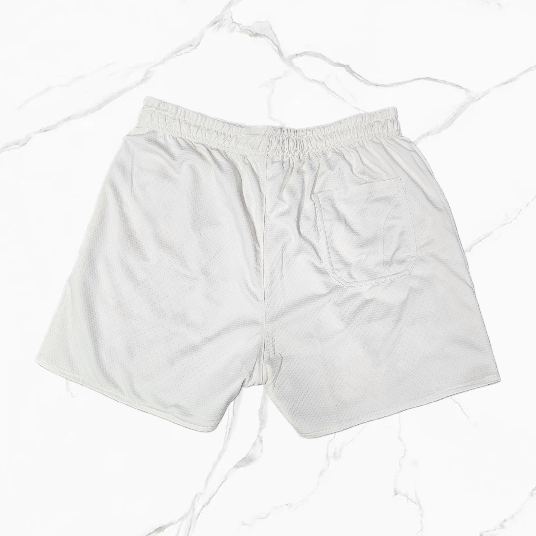 YoungLA 1111 - Skulls & Roses Reversible Shorts YLA Tropical