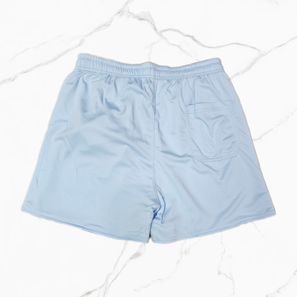 YoungLA 1111 - Skulls & Roses Reversible Shorts OffWhite Autumn