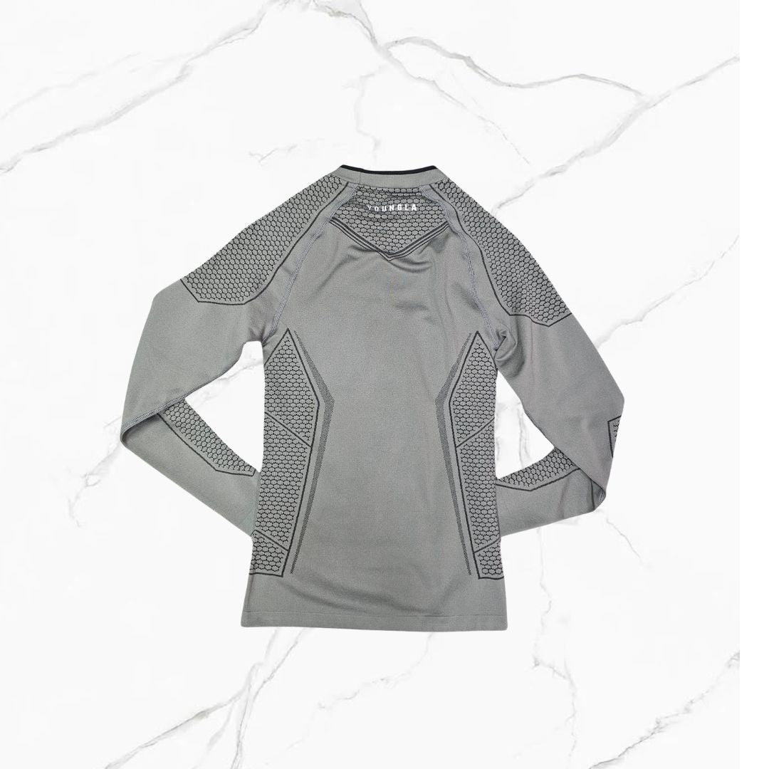 YoungLA Batman Compression Longsleeves Grey Green
