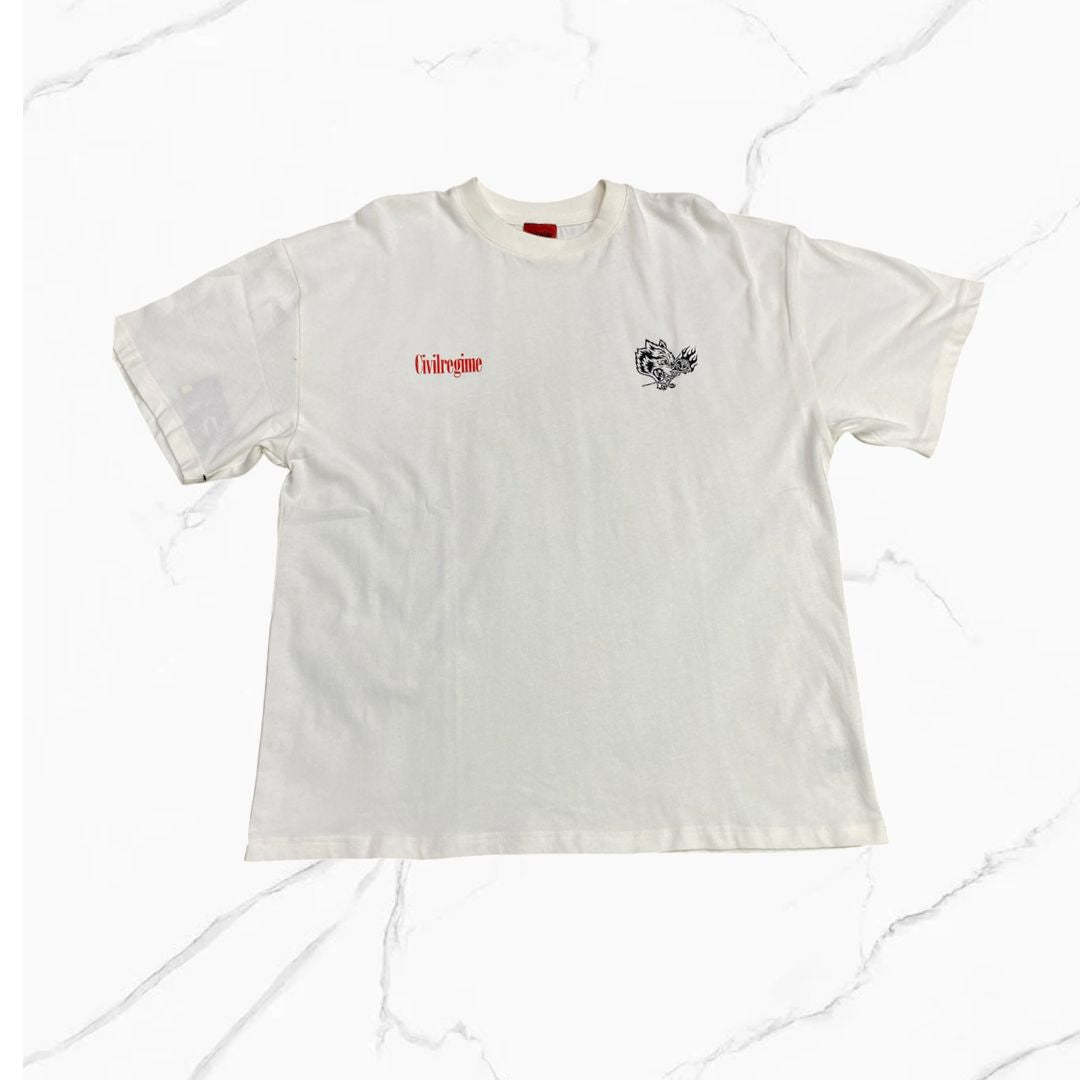 Civil Regime x Darc Sport Roses From Concrete Wolves Forever  T-Shirt
