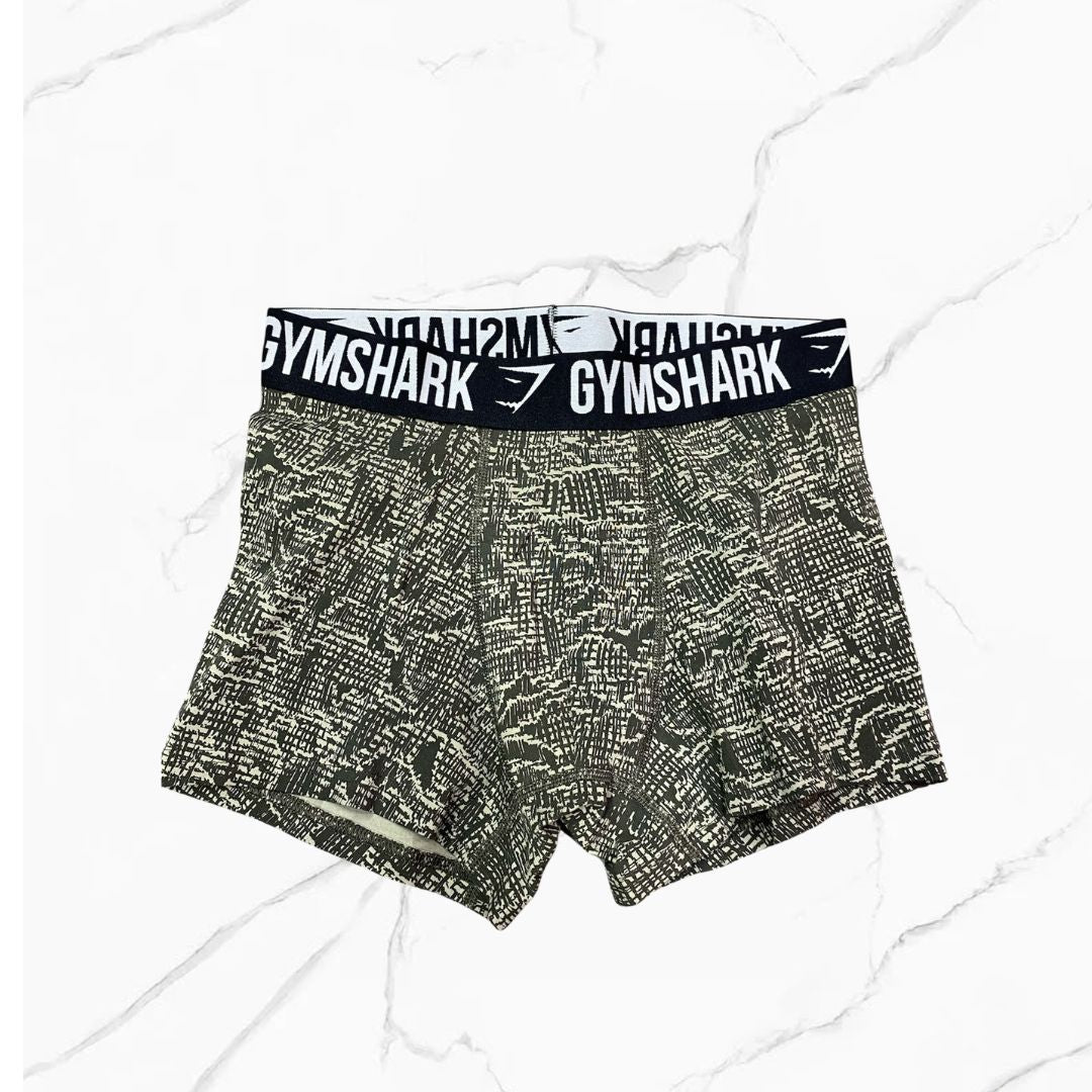 Gymshark Boxer Brief Camo Green