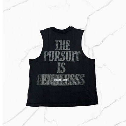 GS X CBUM Washed Sleevelees T-Shirt Black