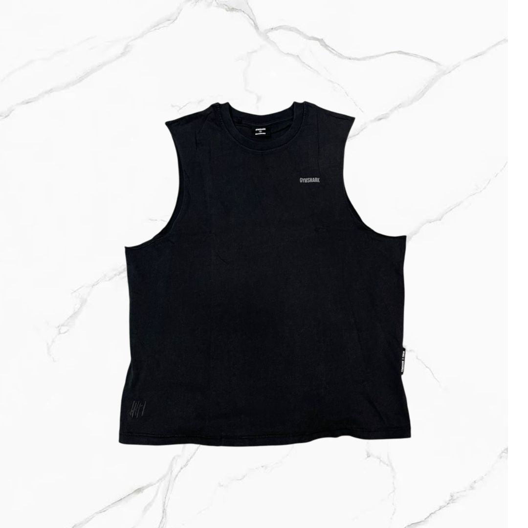 GS X CBUM Washed Sleevelees T-Shirt Black