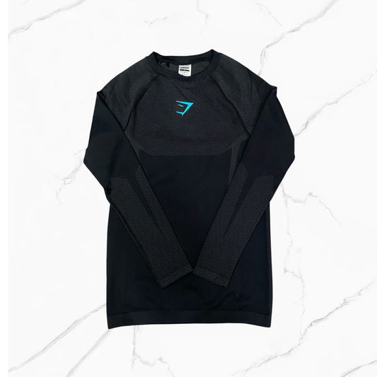 Gymshark Onyx Long Sleeve Blue/Black