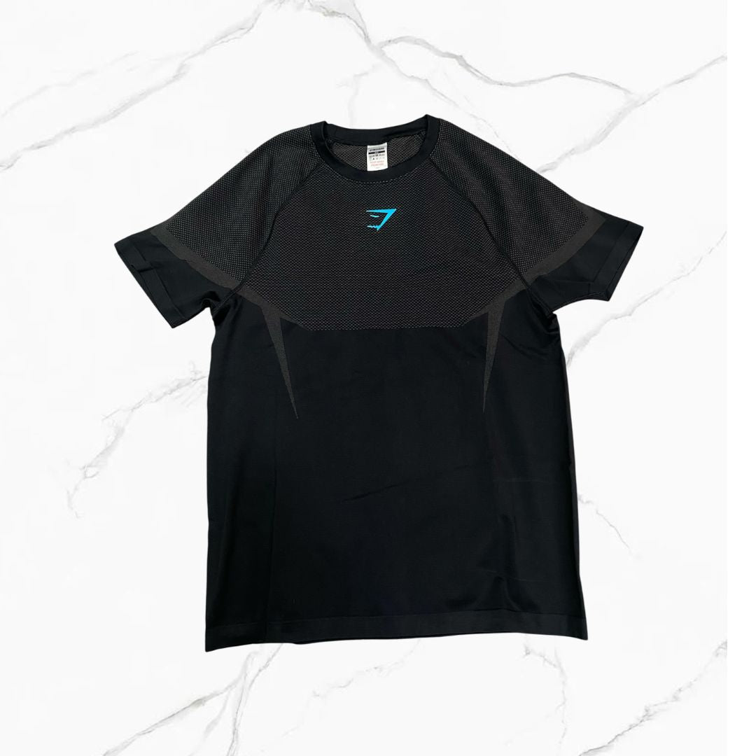 Gymshark Onyx Tees Blue/Black