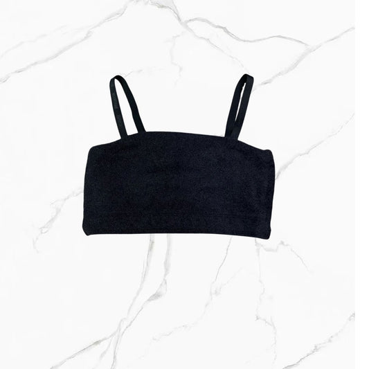Gymshark Top Peluche Black