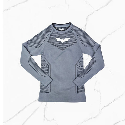 YoungLA Batman Compression Longsleeves Dark Grey