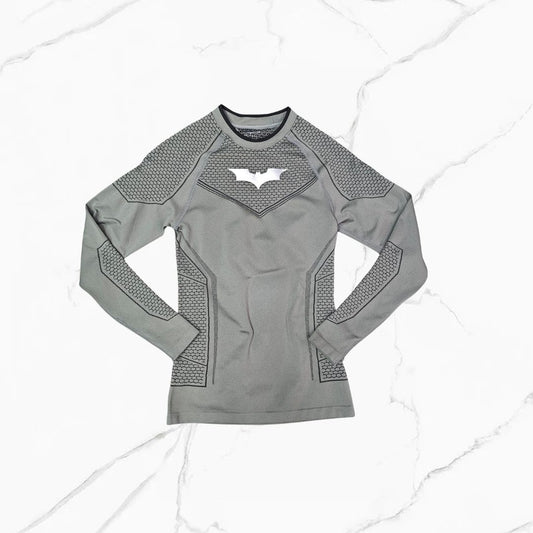 YoungLA Batman Compression Longsleeves Grey Green