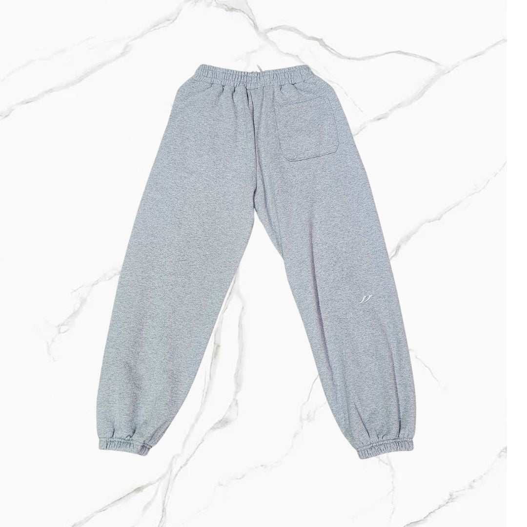 YoungLA Elevated Essentials Baggy Joggers Heather Grey