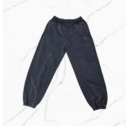 YoungLA Elevated Essentials Baggy Joggers Black Wash