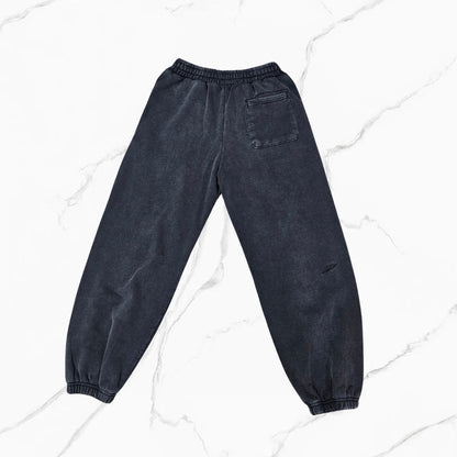 YoungLA Elevated Essentials Baggy Joggers Black Wash