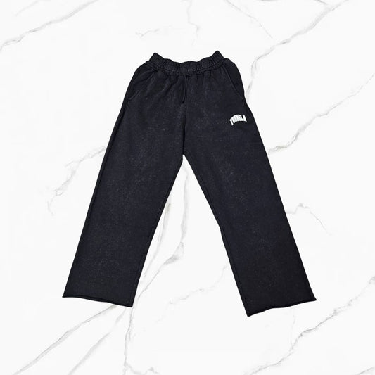 YoungLA New Wave Baggy Sweats Black Wash
