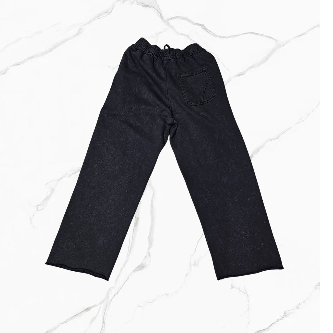 YoungLA New Wave Baggy Sweats Black Wash