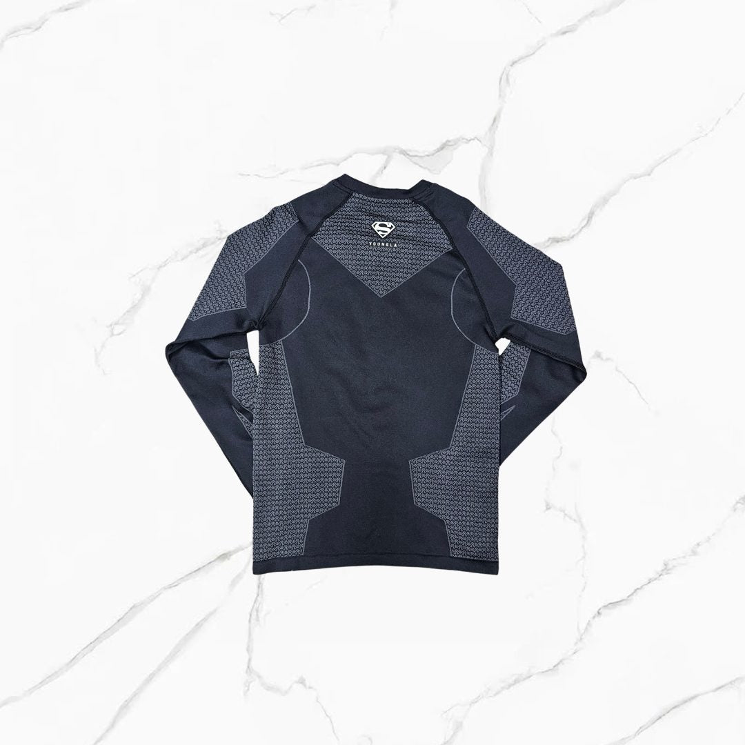 YoungLA Superman Compression Longsleeves Black