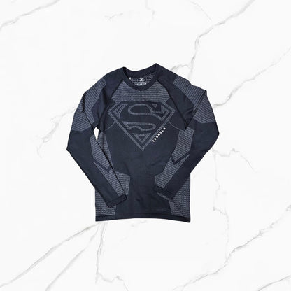 YoungLA Superman Compression Longsleeves Black
