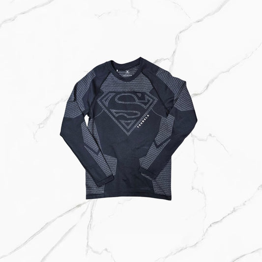 YoungLA Superman Compression Longsleeves Black