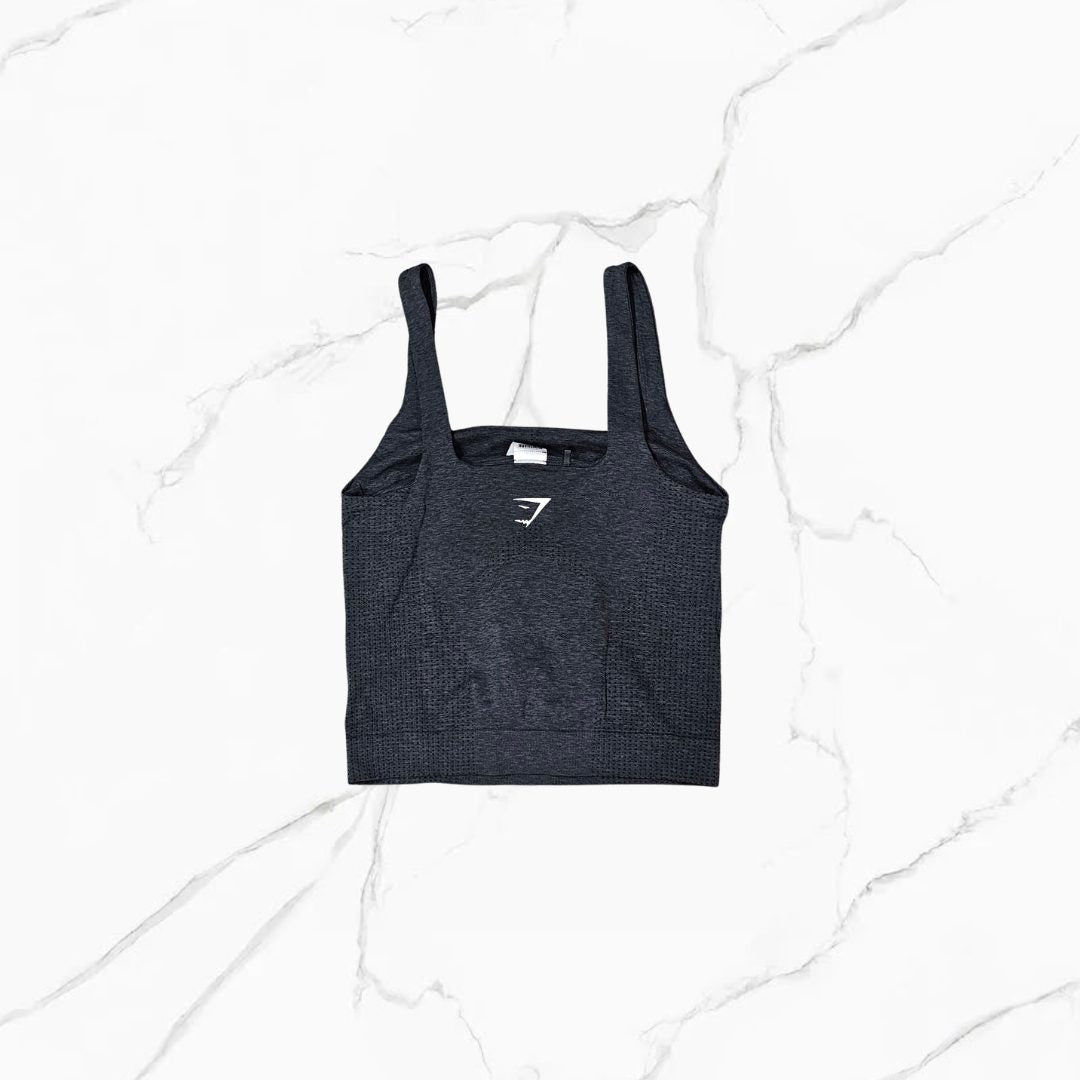Gymshark Vital Seamless Tank With Shelf Black