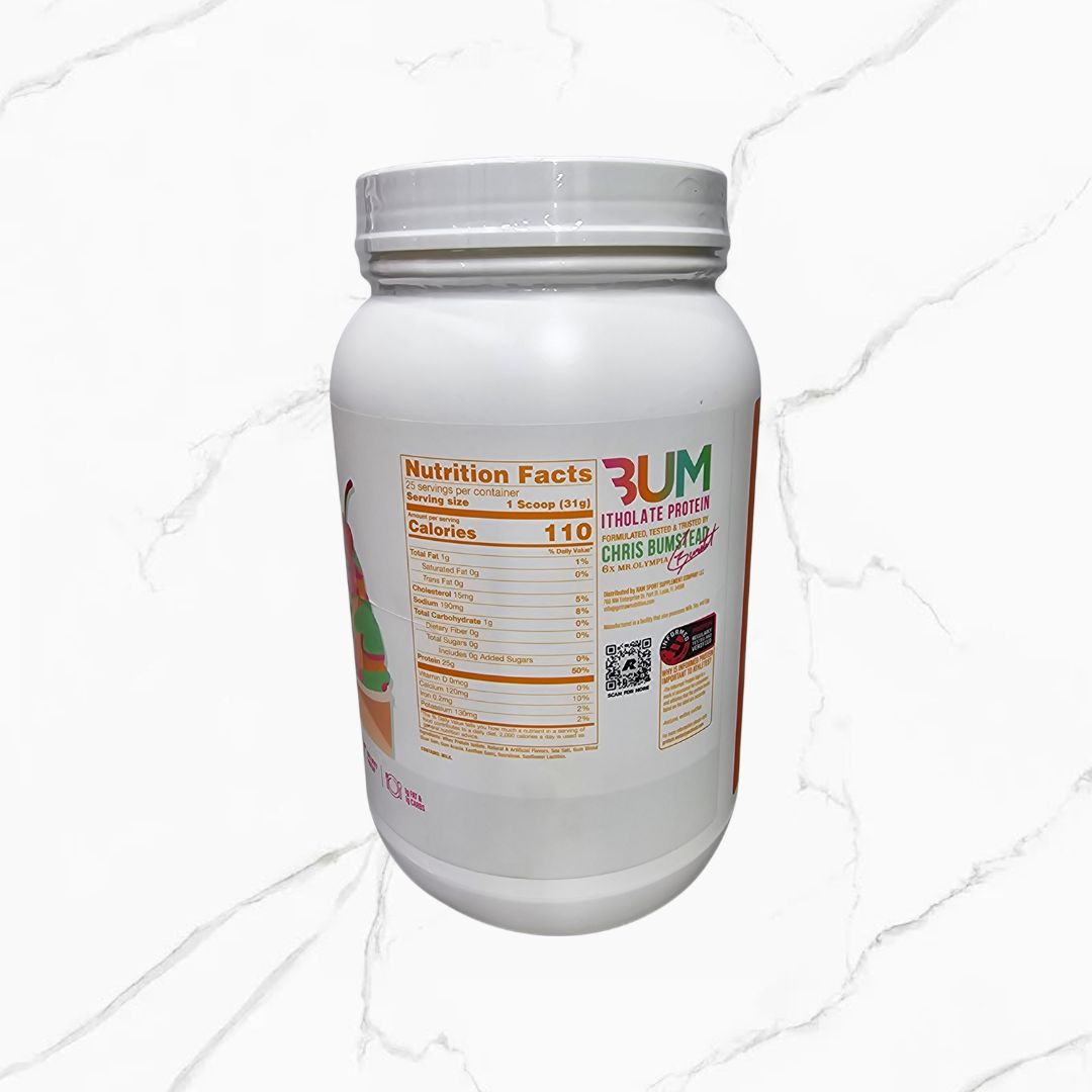 Raw Nutrition CBum Itholate Protein Rainbow Sherbet 25 servings