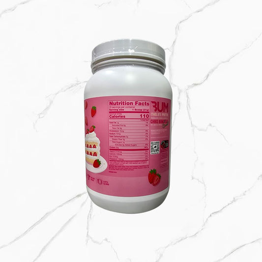 Raw Nutrition CBum Itholate Protein Strawberry Bumcake 25 servings