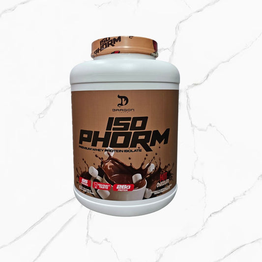 Dragon Pharma Iso Phorm Premium Whey Protein Isolate Hot Chocolate 5Lbs