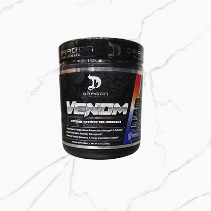 Dragon Pharma Venom Pre-Workout Bomb Pop 40 servings