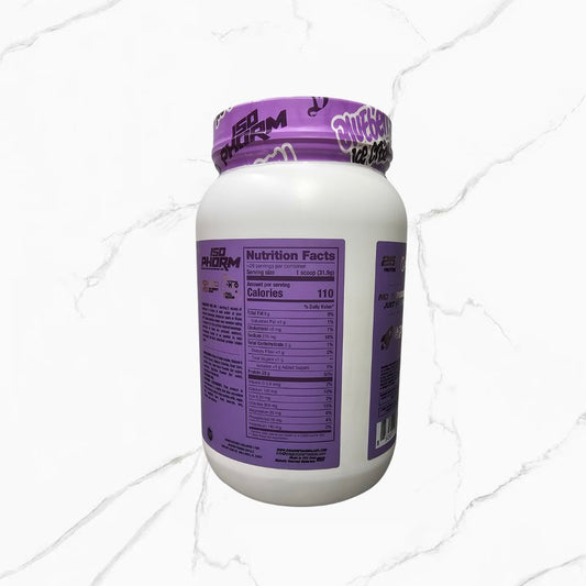 Dragon Pharma Iso Phorm Premium Whey Protein Isolate Blueberry Ice Cream 2Lb