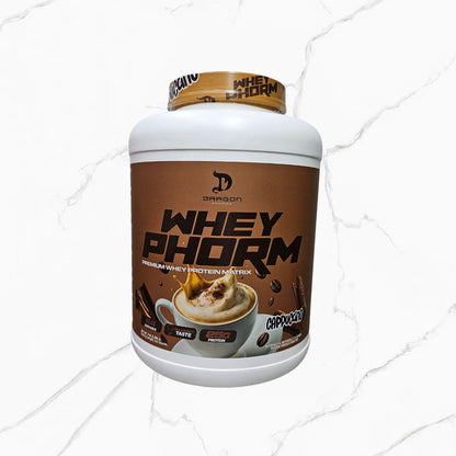 Dragon Pharma Whey Phorm Premium Whey Protein Matrix Cappuccino 5lb
