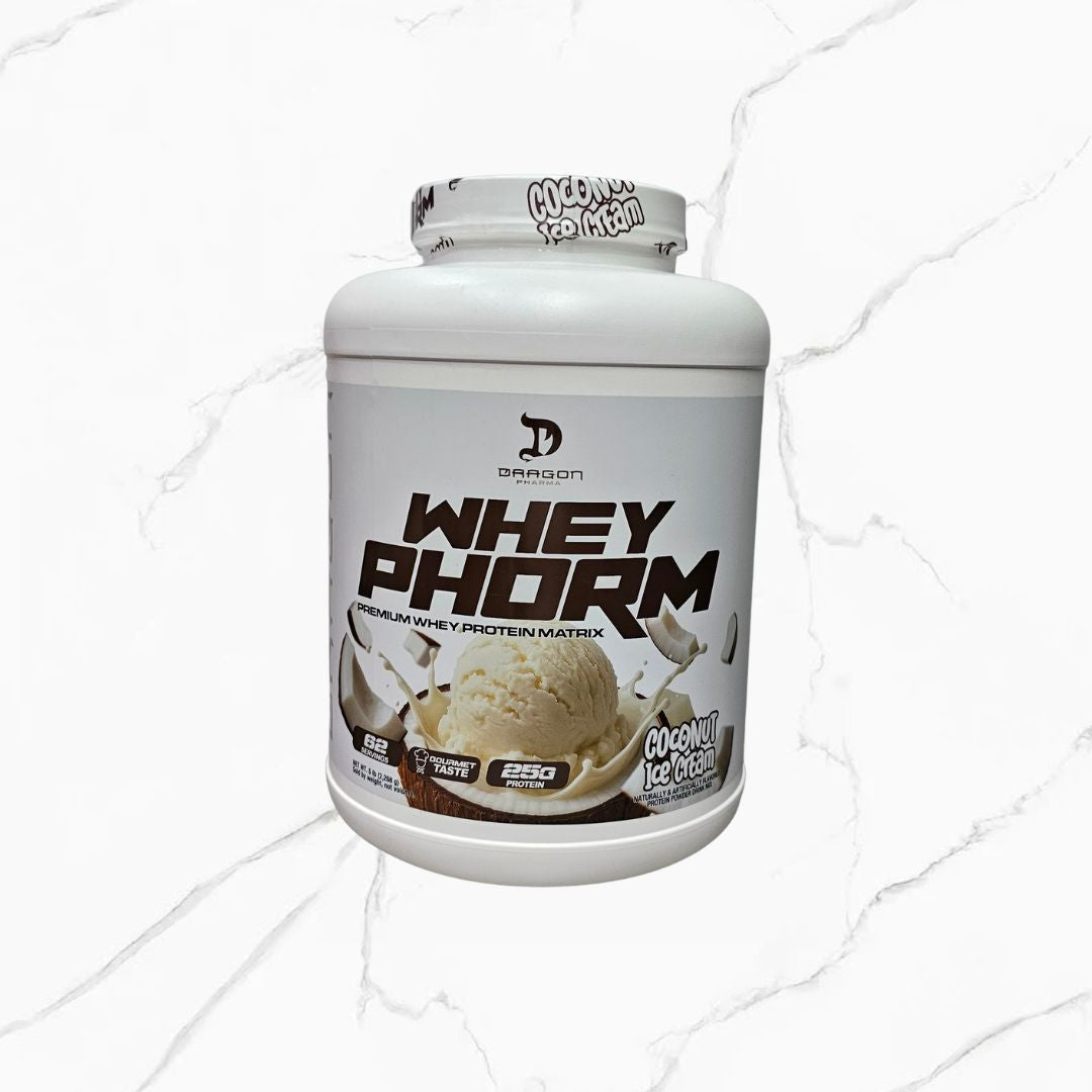 Dragon Pharma Whey Phorm Premium Whey Protein Matrix Coconut Ice Cream