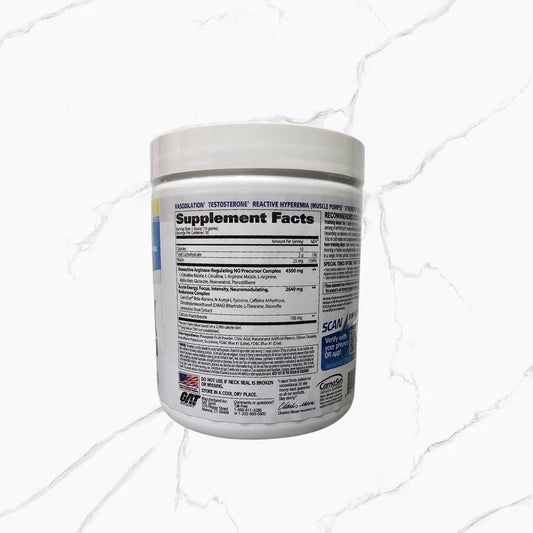 GAT Sport Nitraflex Pre-Workout Blue Raspberry 30 servings
