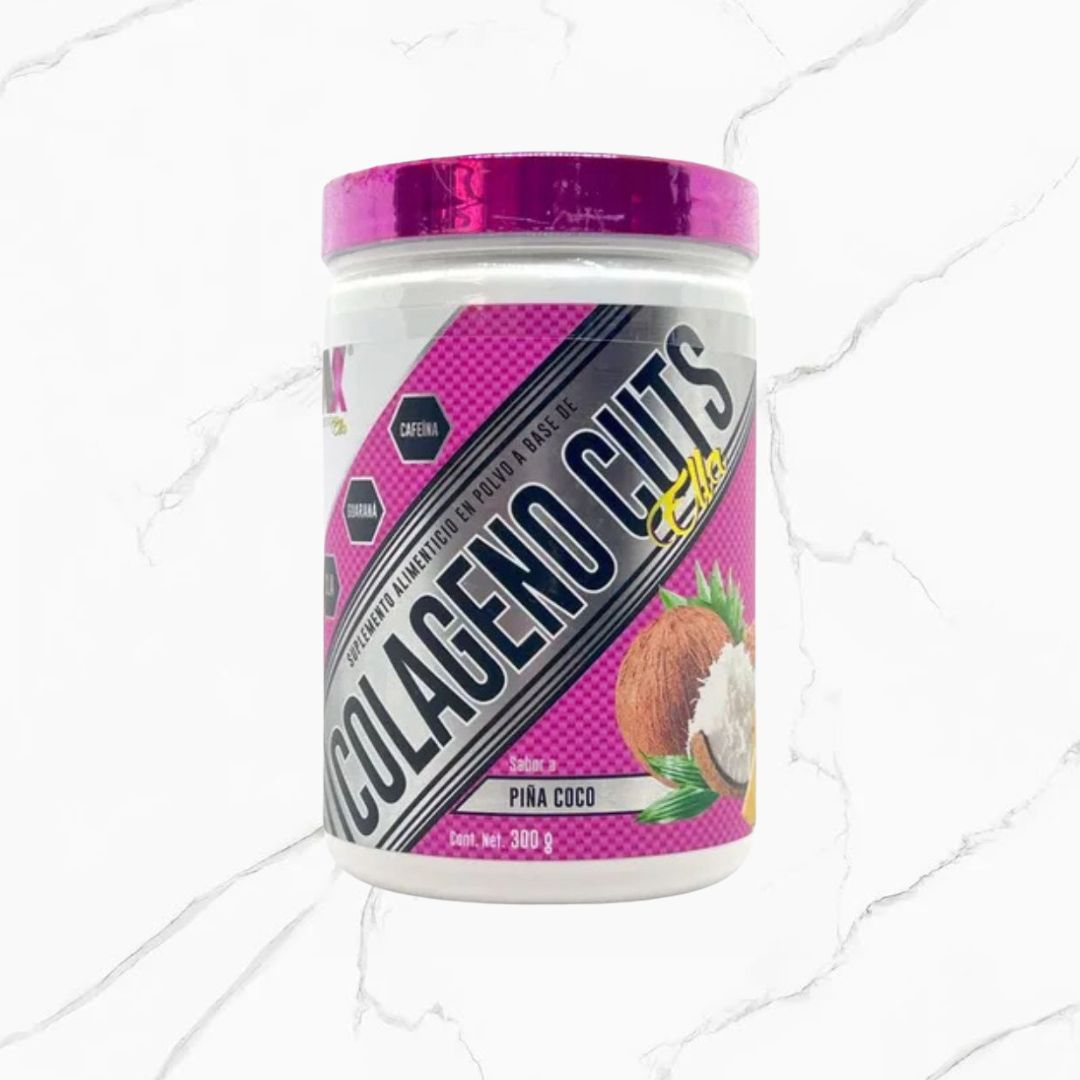 Advance Nutrition Pre & Colageno Ella Sabor Piña Coco 300g