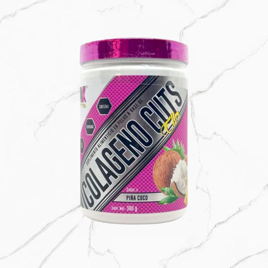 Advance Nutrition Pre & Colageno Ella Sabor Piña Coco 300g