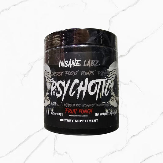 Insane Labz Pre-Workout Psychotic Fruit Punch 35 servings