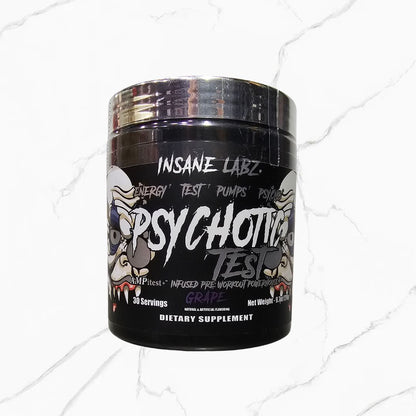 Insane LabzPsychotic Test Grape 30 Servings (Tapa plateada)