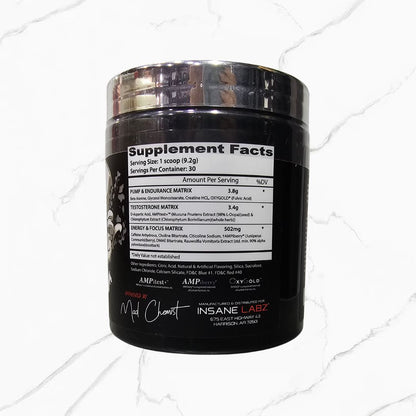 Insane LabzPsychotic Test Grape 30 Servings (Tapa plateada)