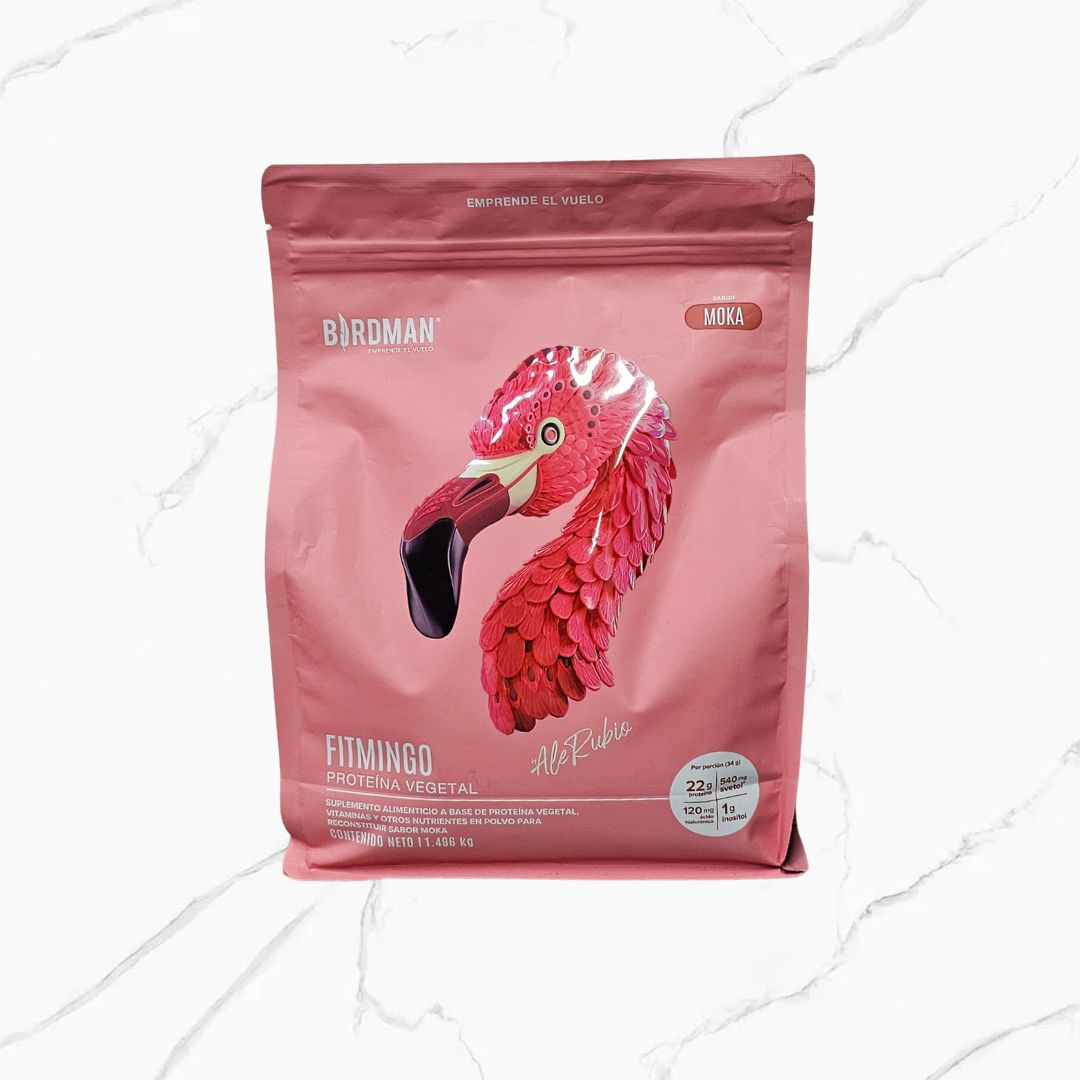 Birdman Fitmingo Proteina Vegetal Mocha 1.496Kg