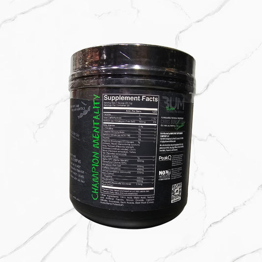 Raw Nutrition Thavage pre-workout Christophers Thuper secret stuff 20 servings