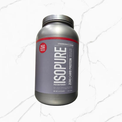 Isopure Zero Carbs Strawberries and Cream 3lbs