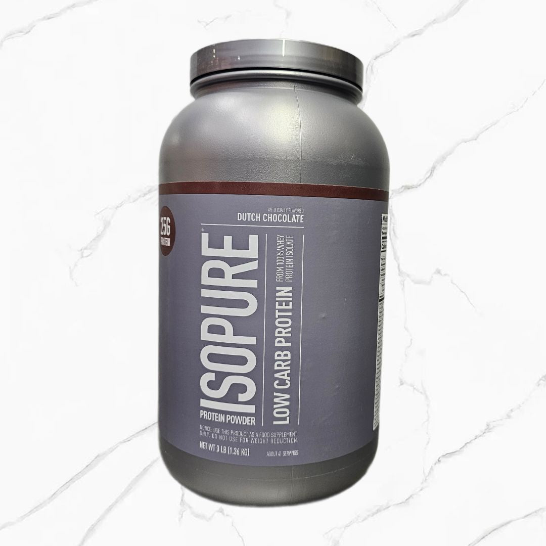 Isopure Low Carb Protein Dutch Chocolate 3Lbs