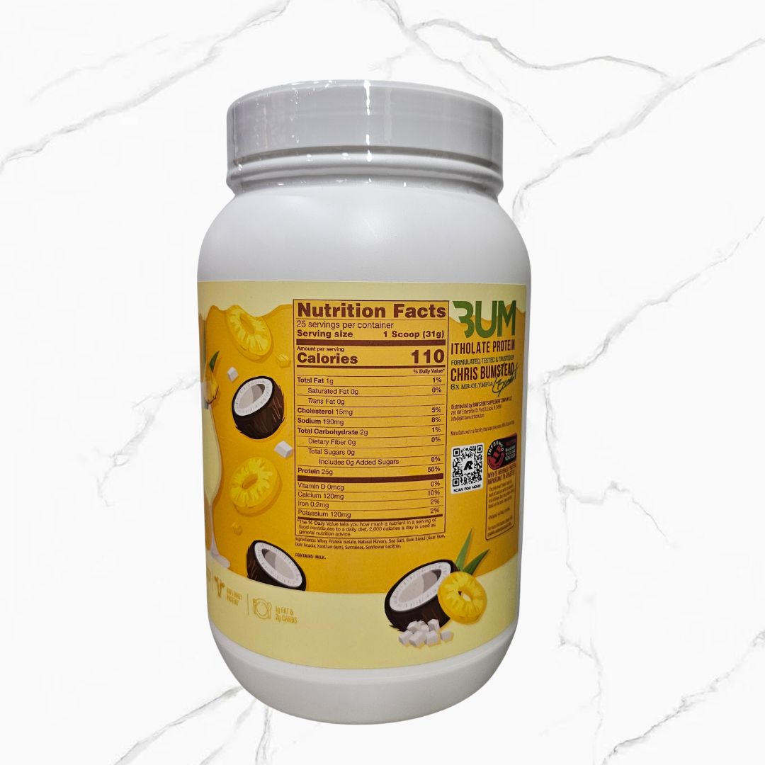Raw Nutrition CBum Itholate Protein Piña Colada 25 servings