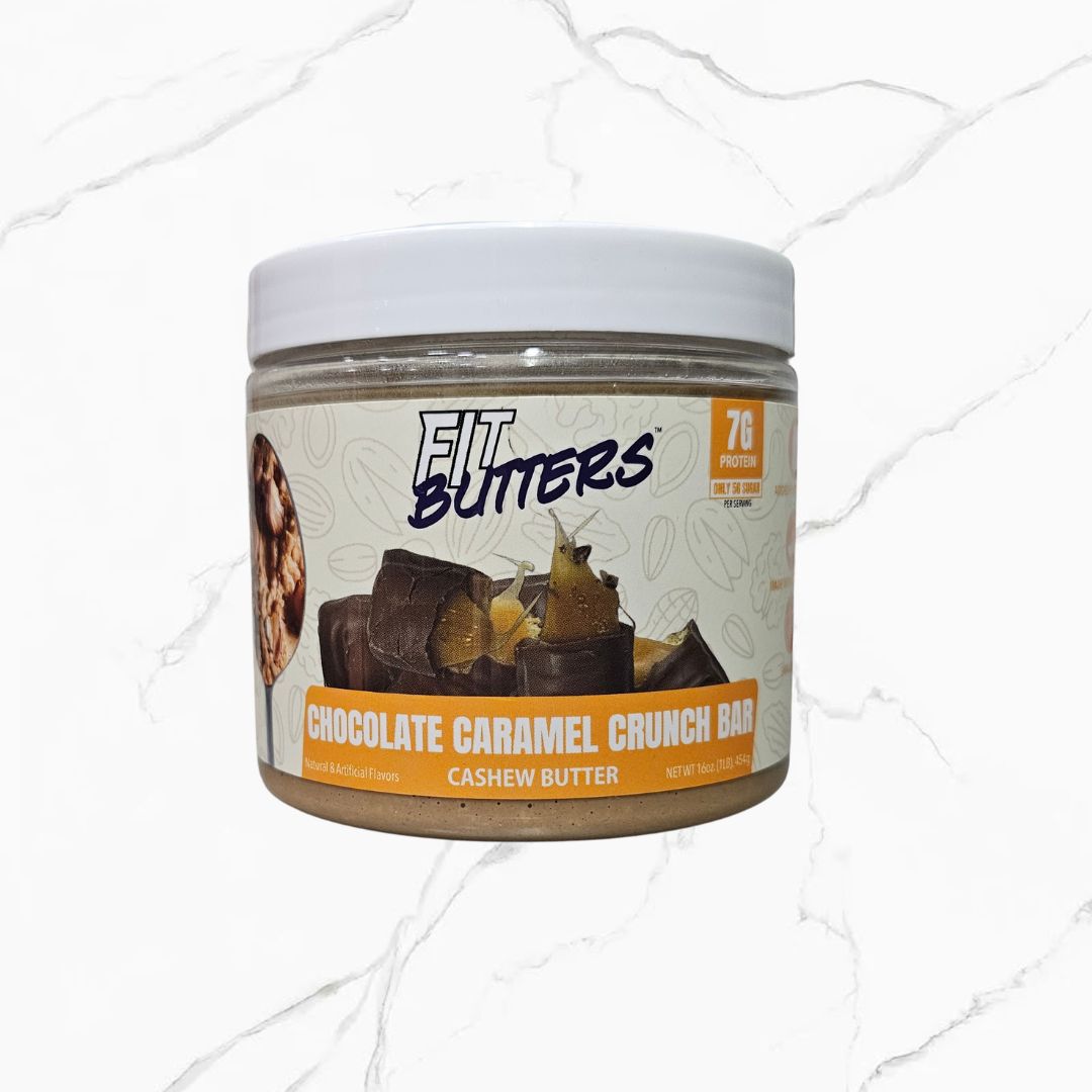 Fit Butters Chocolate Caramel Crunch Bar Cashew Butter 454g