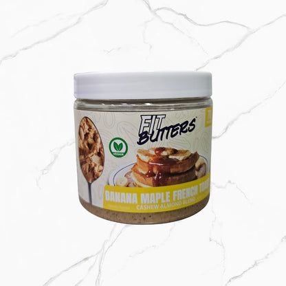 Fit Butters Banana Mapple French Toast Cashew Almond Blend 454g