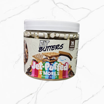 Fit Butters Jet Puffed Smores Peanut Butter 454g