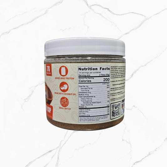 Fit Butters Chocolate Peanut Butter Cup Cashew Almond Blend 454g