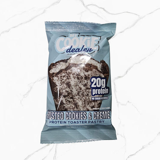 My Cookie Dealer Frosted Cookies and Creme Protein Toaster Pastry 73g