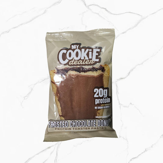 My Cookie Dealer Frosted Chocolate Donut Protein Toaster Pastry 73g