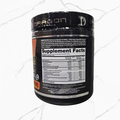 Dragon Pharma Venom Pre-Workout Tamarindo Agua Fresca 40 servings 196g