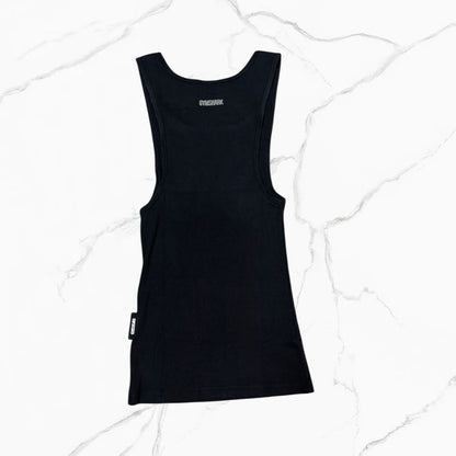 GS X CBUM Ribbed Tank Black