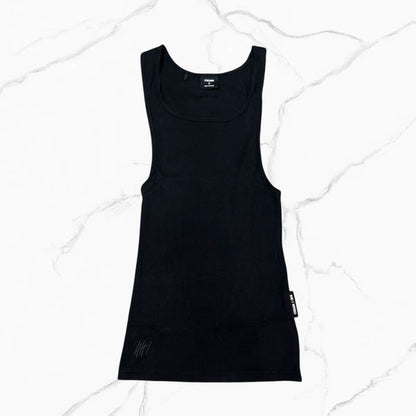 GS X CBUM Ribbed Tank Black